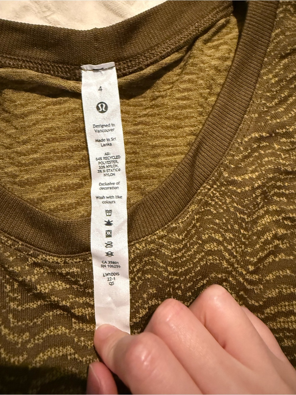 Lululemon Tank Size 4